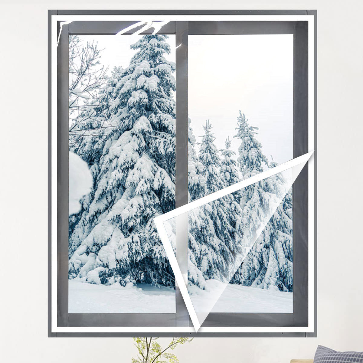 Indoor Window Insulation Kit for Winter Keep Cold Out