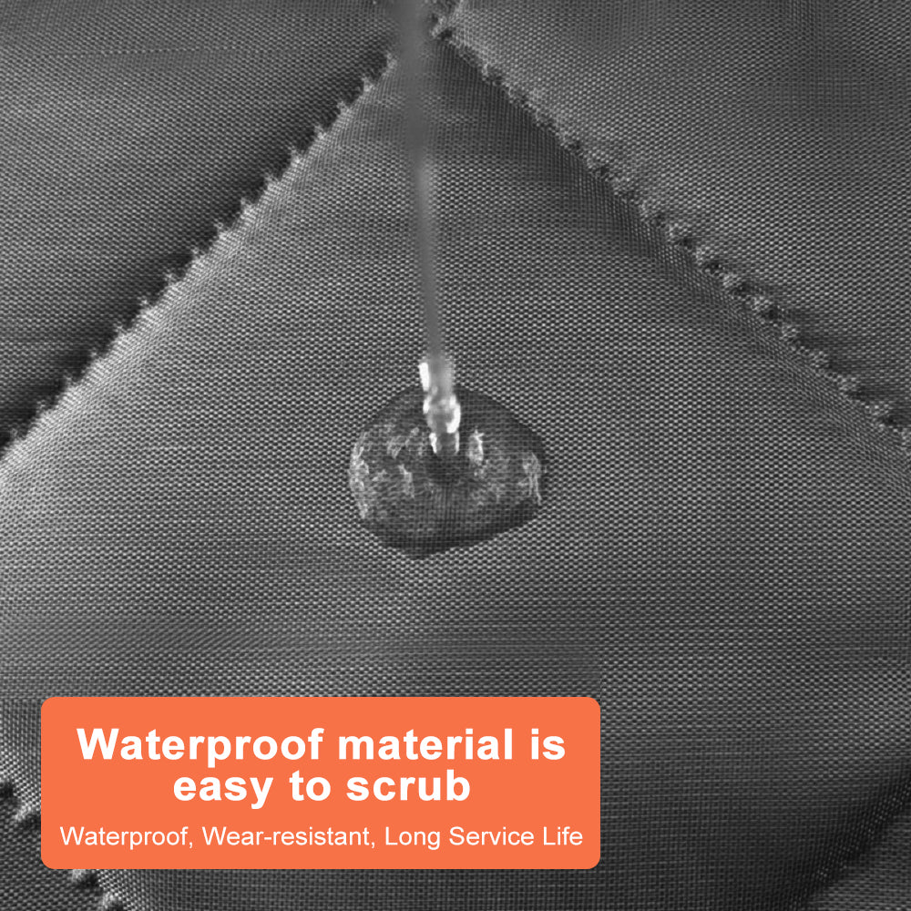 35.5 in. x 83 in. Black Plastic Thermal Insulated Door Curtain Magnetic Screen Door Noise Reduction Waterproof