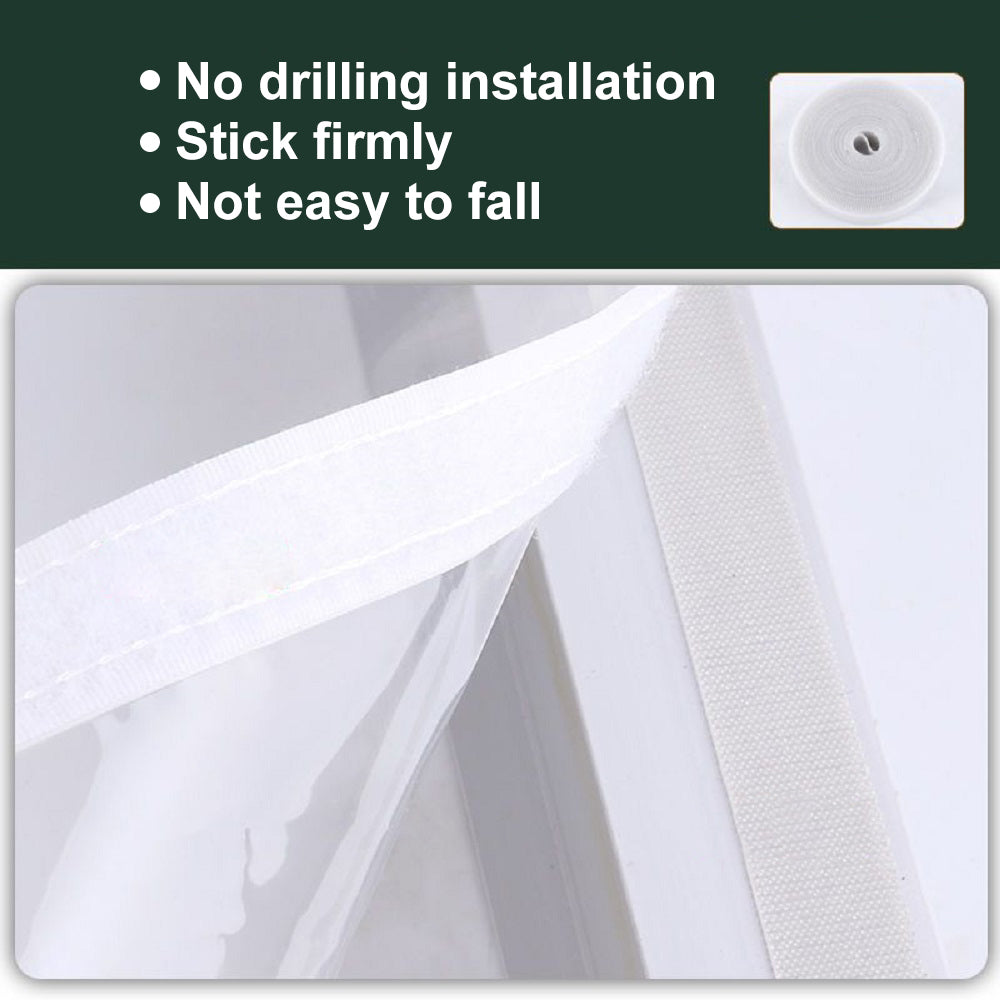 Indoor Window Insulation Kit with Zipper for Winter Keep Cold Out