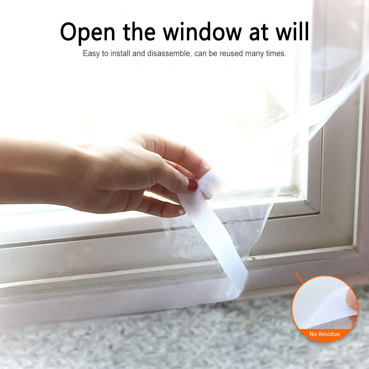 Indoor Window Insulation Kit for Winter Keep Cold Out