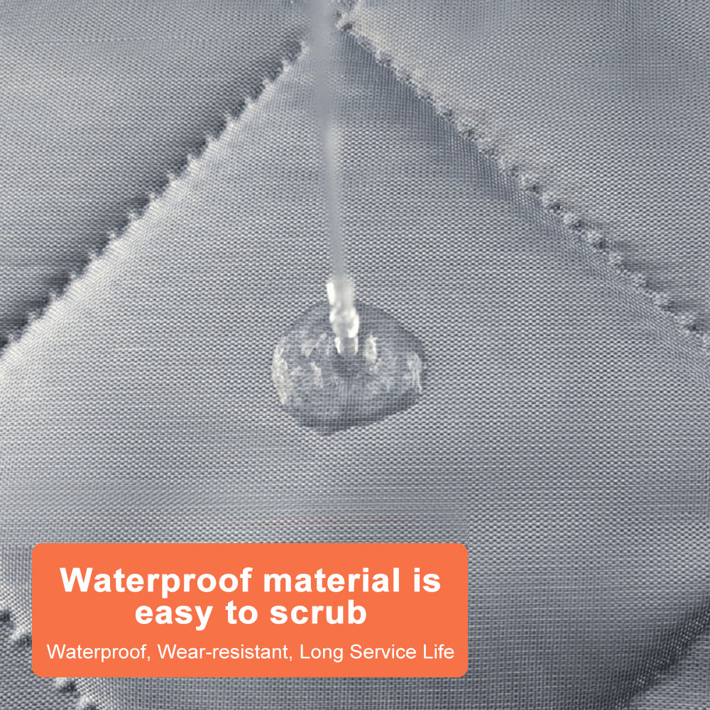 Gray Plastic Thermal Insulated Door Curtain Magnetic Screen Door Noise Reduction Waterproof