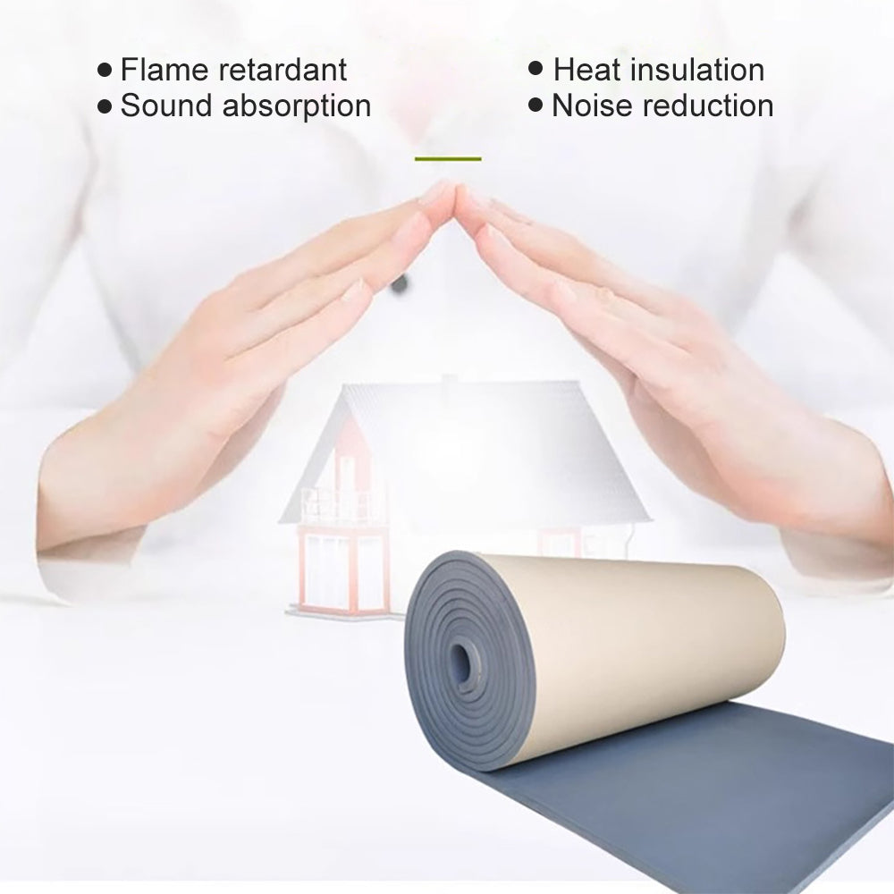 Self-Adhesive Heat Sound Deadening Insulation Self-Extinguishing from Fire Waterproof And Anti-Corrosion