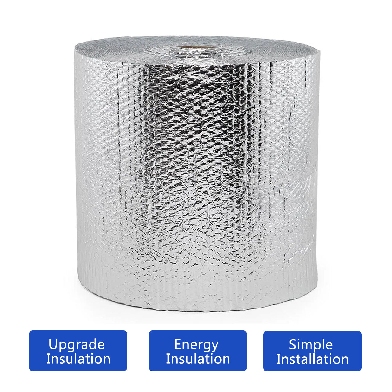 Double Layer Bubble Aluminum Foil Reflective Insulation