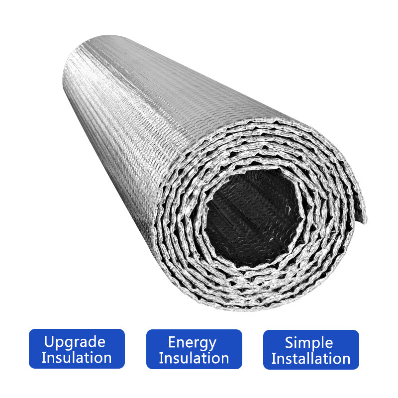 24 in. x 48 in. Radiant Barrier Garage Insulation Kit Bubble Aluminum Foil Reflective Insulation