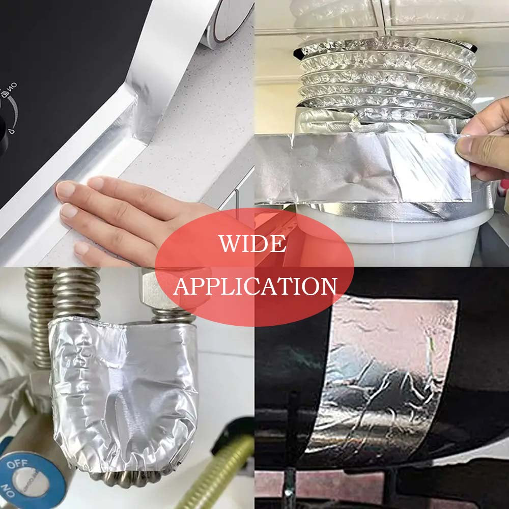 Radiant Barrie Aluminum Foil Taper,1 pack