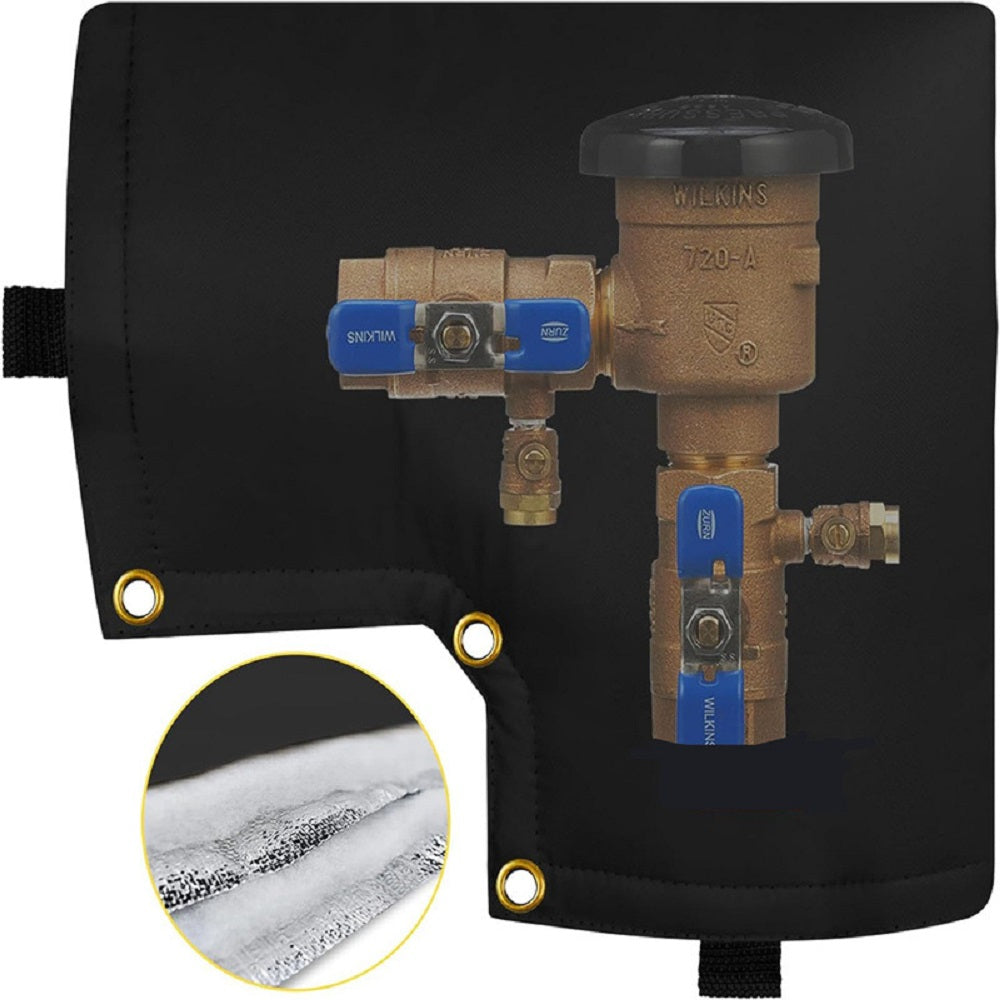 12 in. x 13 in. Outdoor Freeze Protection Insulated Cover Faucet Cover Pipe Cover Water Pipe Frost Cover