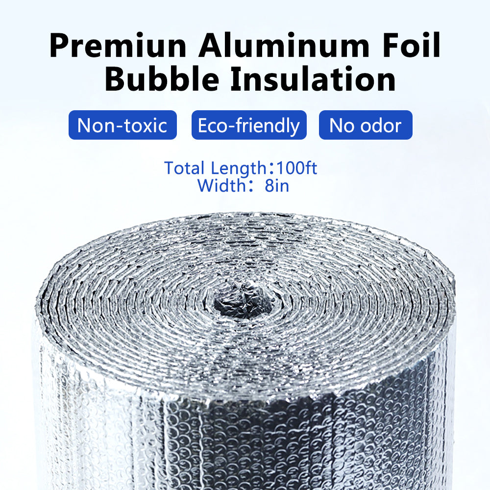 Double Layer Bubble Aluminum Foil Reflective Insulation