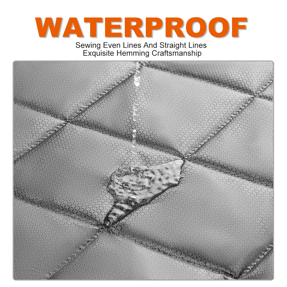 Gray Thermal Insulated Vinyl Magnetic Door Curtain Screen Door Waterproof